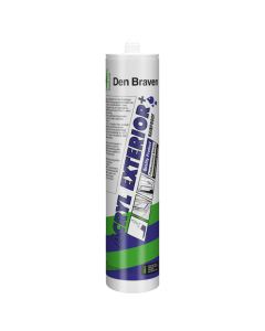 Zwaluw Acryl Exterior+ acrylaatkit wit - 310 ml