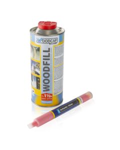 Woodcap woodfill reparatieplamuur wit - 1,2 kg