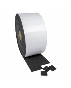 Vito zelfklevende rubber blokjes 40x40x10 mm