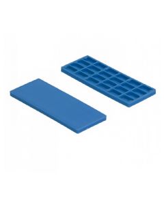 Kohler raster glasblokjes 40x2 mm - 100 stuks
