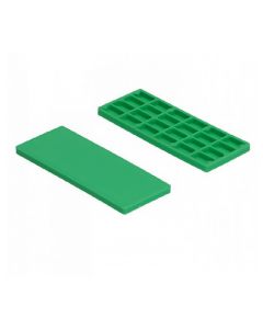 Kohler raster glasblokjes 40x5 mm - 100 stuks