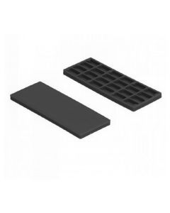 Kohler Raster Glasblokjes 34x6 mm - 100 stuks