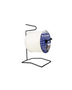 Kohler PE celband 9x4 mm wit - haspel 100 mtr