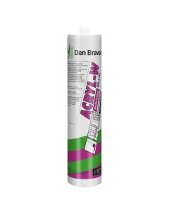 Zwaluw Acryl-W acrylaatkit wit - 310 ml