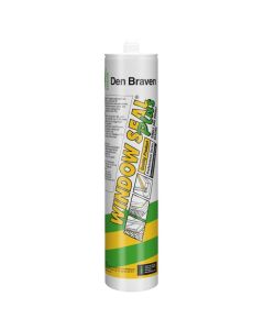 Zwaluw Window Seal Plus beglazingskit zwart - 310 ml