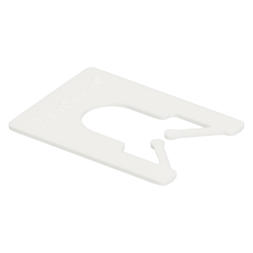 Kohler uitvulplaatjes 40x30x1 mm - 100 stuks