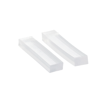 Kohler transparante glasblokjes 6x1 mm - 100 stuks