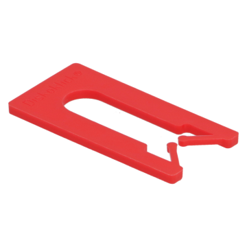 Kohler uitvulplaatjes 60x30x3 mm - 100 stuks