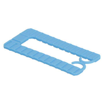 Kohler vulplaatjes 60x30x2 mm blauw - 100 stuks