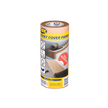 HPX zelfklevend afdekpapier 148 mm x 30 m