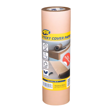 HPX zelfklevend afdekpapier 222 mm x 30 m
