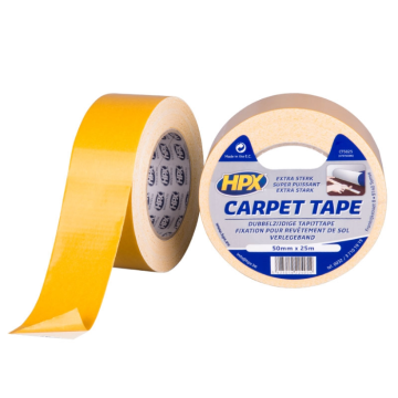 HPX dubbelzijdige tapijt tape 25 m