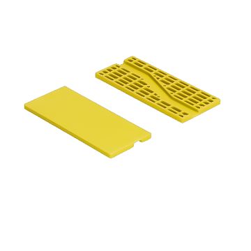 Kohler triple glasblokjes 56x4 mm Kohler triple glasblokjes 56x4 mm