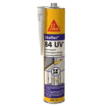 Sikaflex-84 UV+ hybride beglazingskit wit - 300 ml