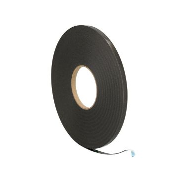Vito celband 9x1 mm - rol 33 mtr - Zwart