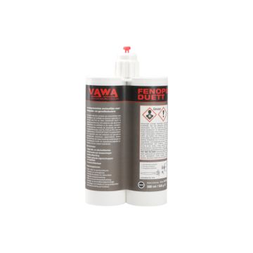 Vawa Fenopur duett epoxylijm zwart - 380 ml
