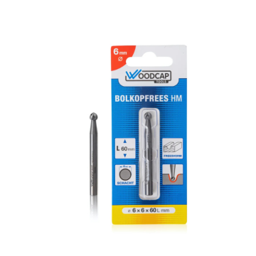 Woodcap Bolkopfrees 6 mm