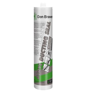 Zwaluw Acryl Ducting Seal zilvergrijs - 310 ml