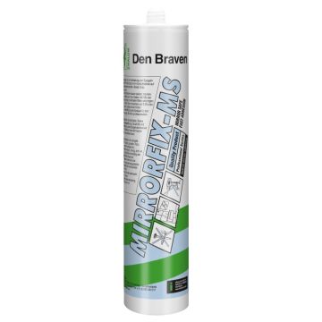 Zwaluw Mirrorfix-MS wit - 310 ml