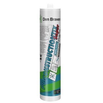 Zwaluw PU-Constructietix Super transparant - 310 ml