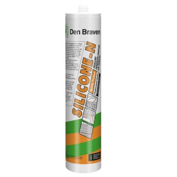 Zwaluw Silicone-N siliconenkit zwart - 310 ml Zwaluw Silicone-N siliconenkit zwart - 310 ml